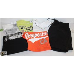 FLAT OF NEW T-SHIRTS, LEGGINGS &| TANKINIS - SZ SM