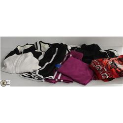 FLAT OF NEW LADIES CLOTHING: INCLUDES 2 ZIPPER