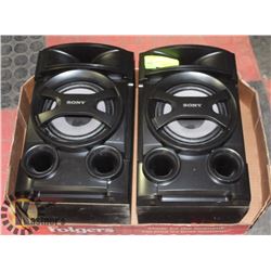 PAIR OF SONY SPEAKERS
