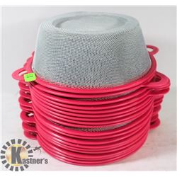 LOT OF STRAINERS