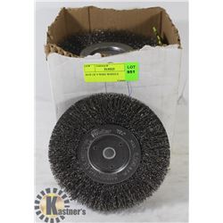 BOX OF 9 WIRE WHEELS
