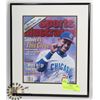 Image 1 : 12X14 FRAMED SPORTS ILLUSTRATED SIGNED SAMMY