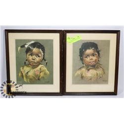 SET OF 1950S ATIVE PRINTS SIGNED OXBOROUGH