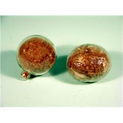 Two Glass Target Balls