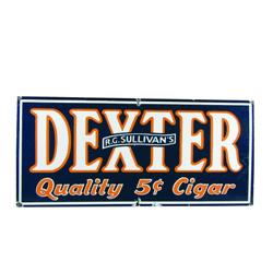 Dexter Cigar Porcelain Sign