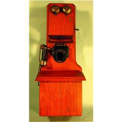 Hotel Oak Wall Phone