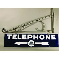 Bell System Telephone Sign