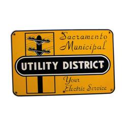 Sacramento Municipal Utility Sign