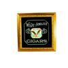 Image 1 : Wide Awake Cigars Reverse Glass Sign