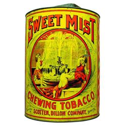 Sweet Mist Chewing Tobacco Store Bin