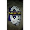 Image 2 : 34"x21" Goodyear Flange Sign (double sided) Porcelain on Steel Sign, $49 Shipping