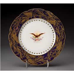 Benjamin Harrison White House China Breakfast Plate
