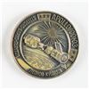 Image 1 : Gene Cernan's Flown Apollo-Soyuz Test Project Robbins Medal