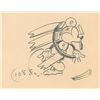Image 2 : Mickey Mouse production drawing from The Klondike Kid