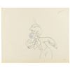 Image 1 : Lampwick production drawing from Pinocchio