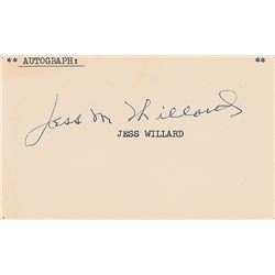Jess Willard