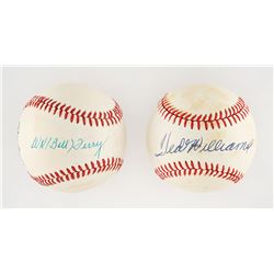 Ted Williams and Bill Terry