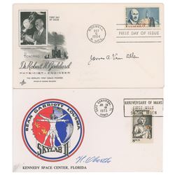 Hermann Oberth and James Van Allen