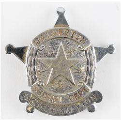 Deke Slayton's Honorary Sheriff's Badge