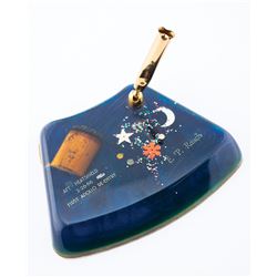 AS-201 Flown Aft Heat Shield Pen Holder