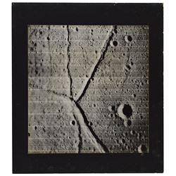 Lunar Orbiter 2: Triesnecker Fault Photograph