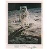 Image 1 : Buzz Aldrin Oversized Signed Photograph
