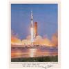 Image 1 : Buzz Aldrin Oversized Signed Photograph