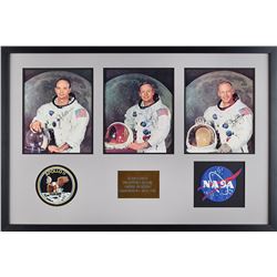 Apollo 11 Signed Photograph Display