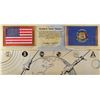 Image 1 : Deke Slayton's Apollo 11 and Apollo-Soyuz Flown Flag Display