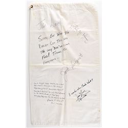 Apollo 13 Crew-Signed Gag Bag