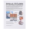 Image 2 : Apollo 13 Flown Aft Heat Shield Components