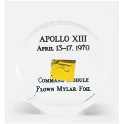 Apollo 13 Flown Kapton Foil