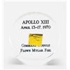 Image 1 : Apollo 13 Flown Kapton Foil