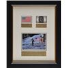 Image 1 : Dave Scott's Apollo 15 Flag and Robbins Medal Display