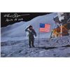 Image 2 : Dave Scott's Apollo 15 Flag and Robbins Medal Display