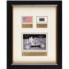 Image 1 : Dave Scott's Apollo 15 Surface-Flown Flag and License Plate Display