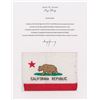 Image 1 : John Young's Apollo 16 Flown California State Flag