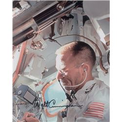 Walt Cunningham Signed Photograph