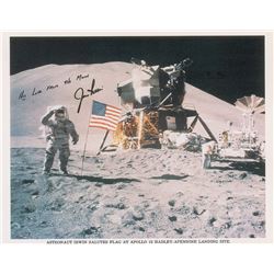 Jim Irwin Signed Photograph