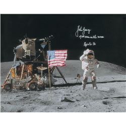 John Young Signed Photograph