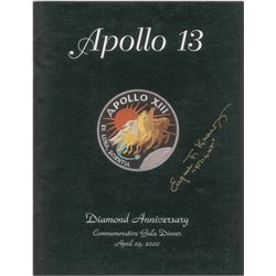 Apollo 13 Program Signed by Gene Kranz