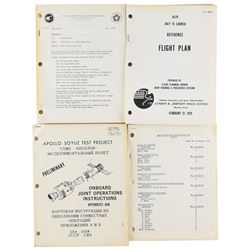 Apollo–Soyuz Test Project Group of (3) Manuals