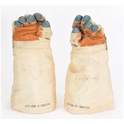 Nikolai Budarin's Flown Pair of Orlan EVA Gloves