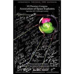 XX Planetary Congress Signed Poster