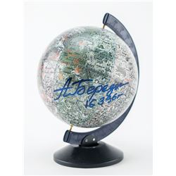 Anatoly Berezovoy Signed Lunar Globe