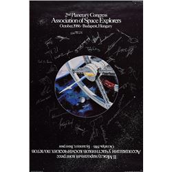 2nd Planetary Congress Multi-Signed Poster