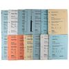 Image 1 : Space Shuttle Group of (14) Flight Plans and Press Kits