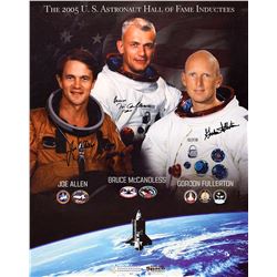 Space Shuttle: McCandless, Fullerton, and Allen Signed Photograph