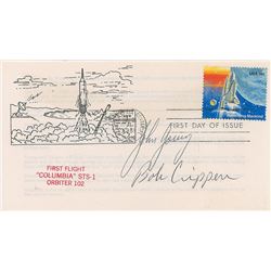 STS-1 Signed Cover