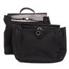 Hermes Black Canvas Leather Toile Herbag GM Bag